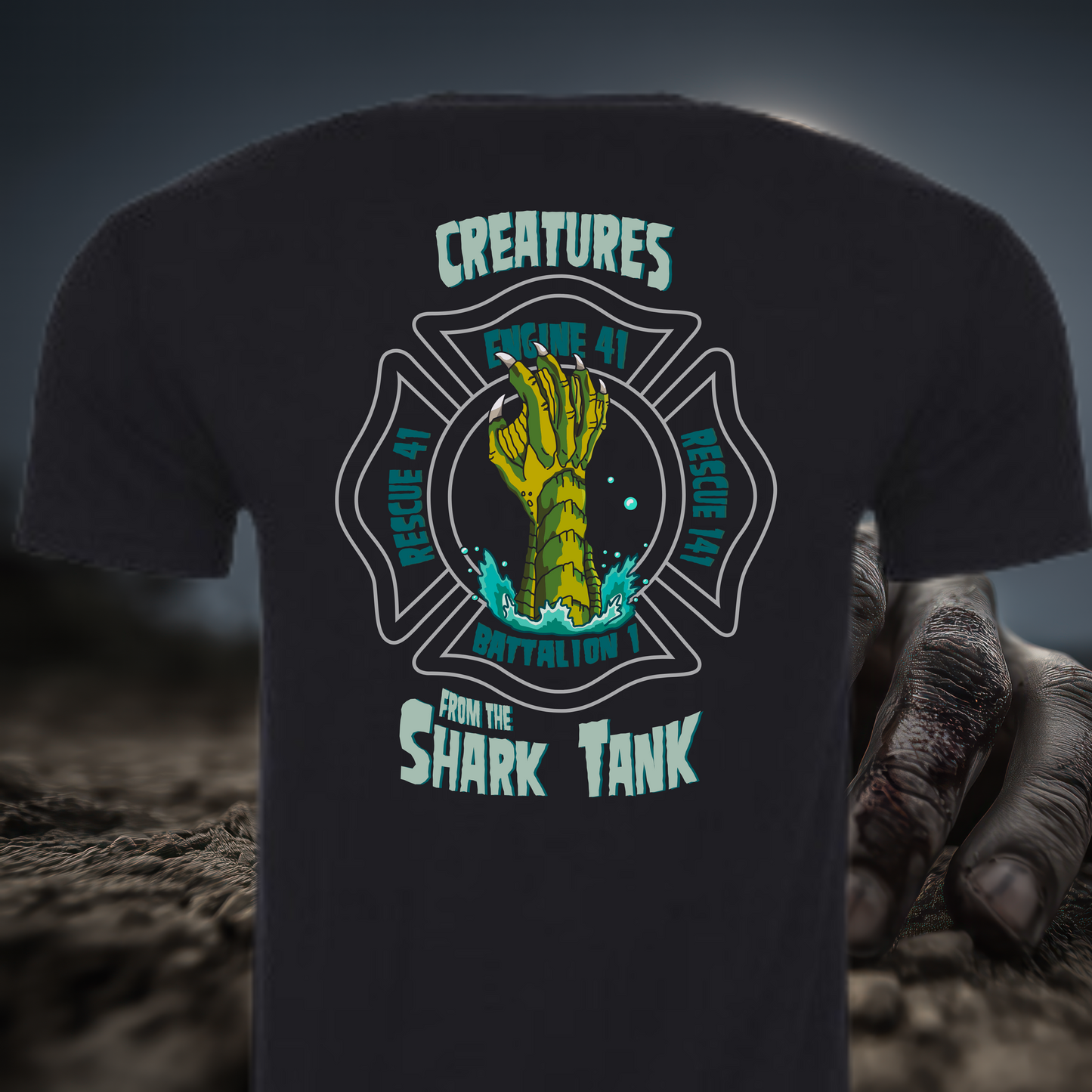 Station 41 - Creatures from the Shark Tank Halloween ADULT