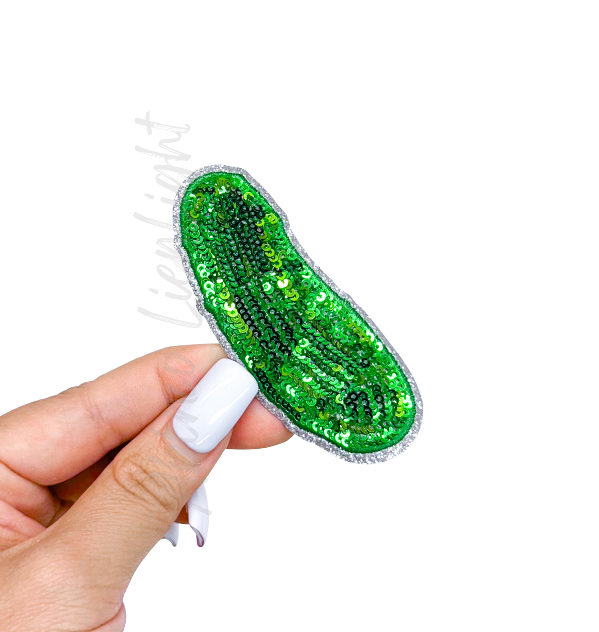 Pickles Food Sequin Patch