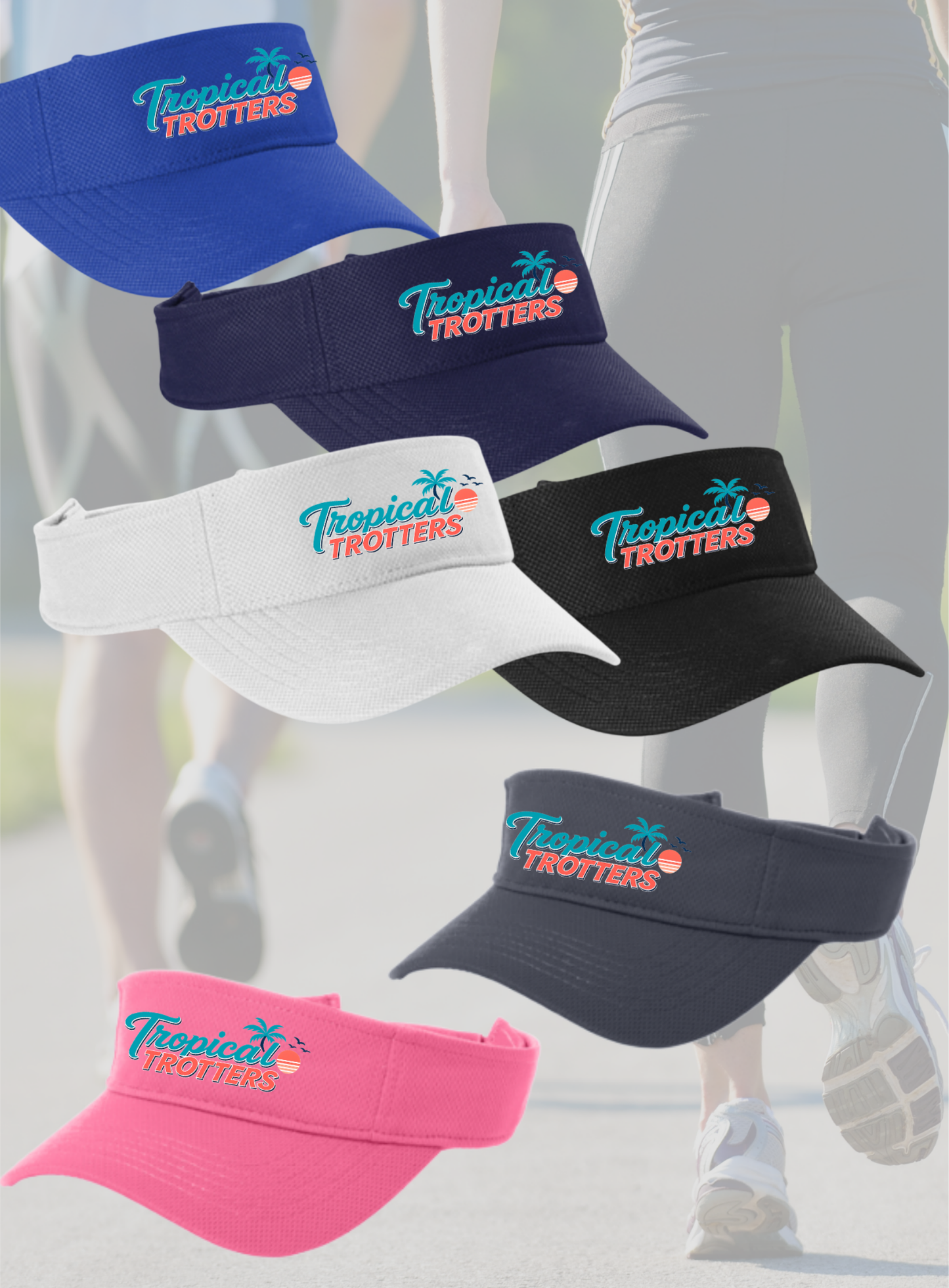 Visor - Tropical Trotters