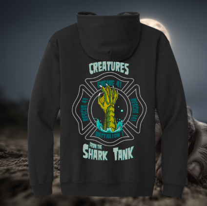 Station 41 - Creatures from the Shark Tank Halloween HOODIES