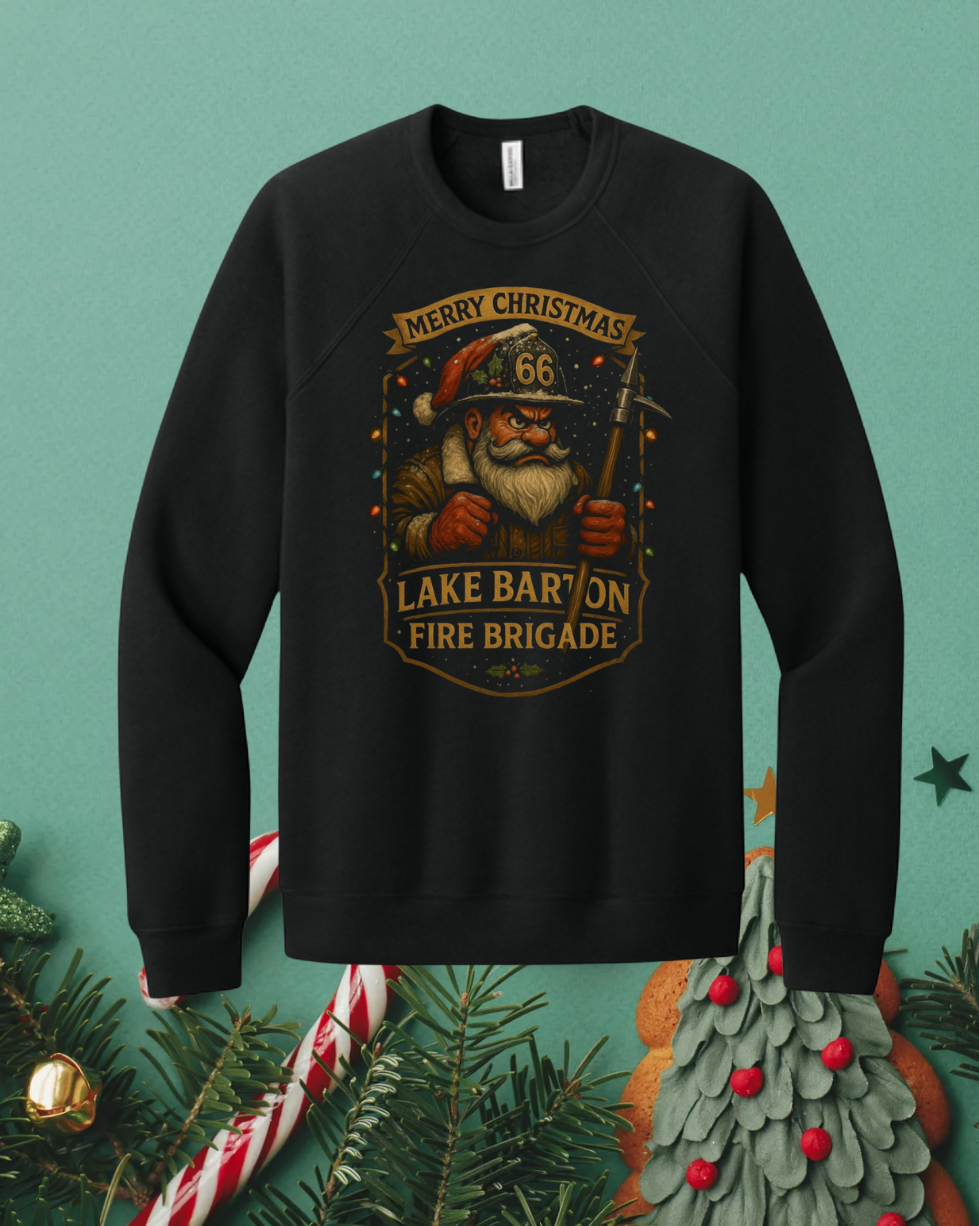Station 66 - Lake Barton Fire Brigade Christmas HOODIES