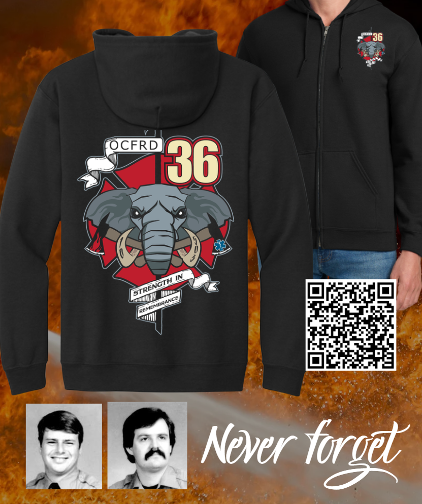 Station 36 - Strength in Remembrance HOODIES
