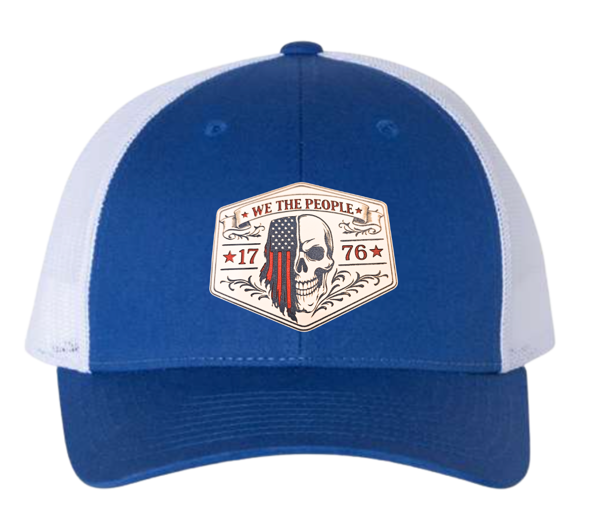 We The People Skull Flag Patch ONLY