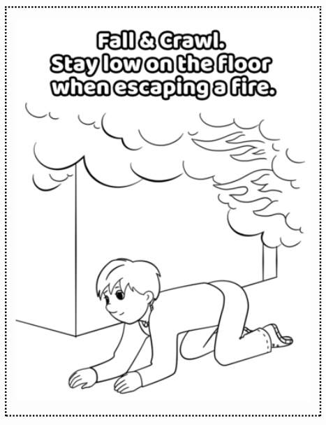 Our House and Fire Safety, Coloring Book - Realtor Bundle