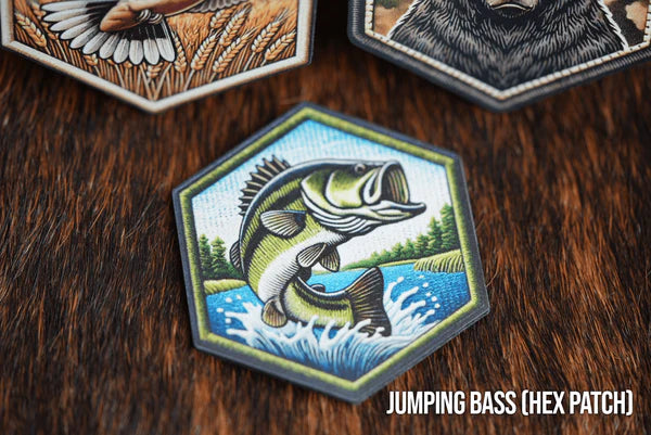 Jumping Bass Fish Hat