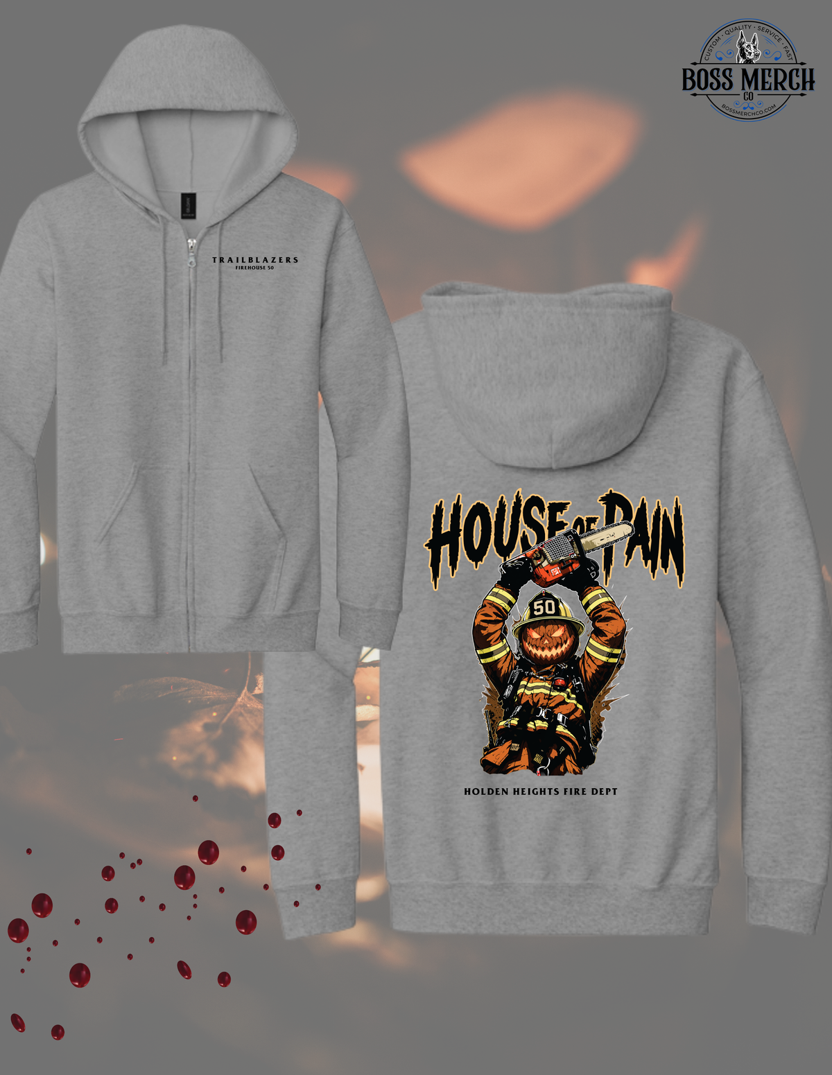 Station 50 - Halloween 2026 Hoodies