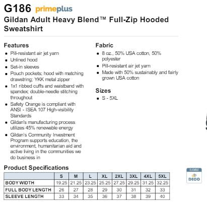 Orange County Fire Academy Off Duty Hoodie