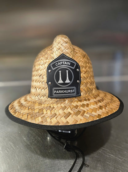Firefighter Straw Helmet - Hat