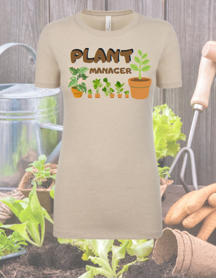 Custom Gardening shirt plants Flowers