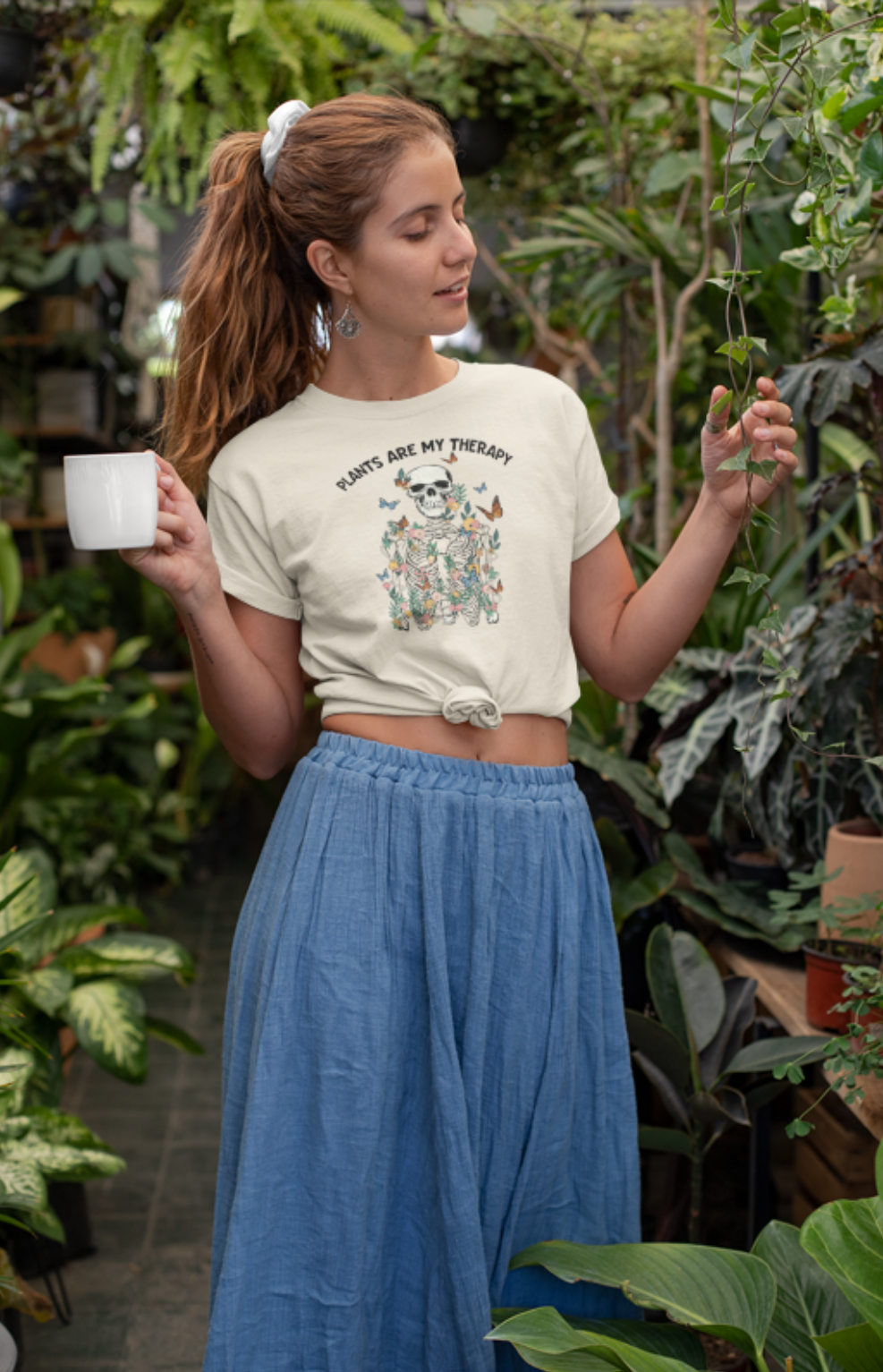 Plants are my Therapy - Gardening Shirt