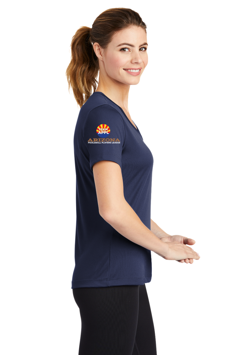 Women's SHORT Sleeve CREW Neck  - Arizona Pickleball Players League