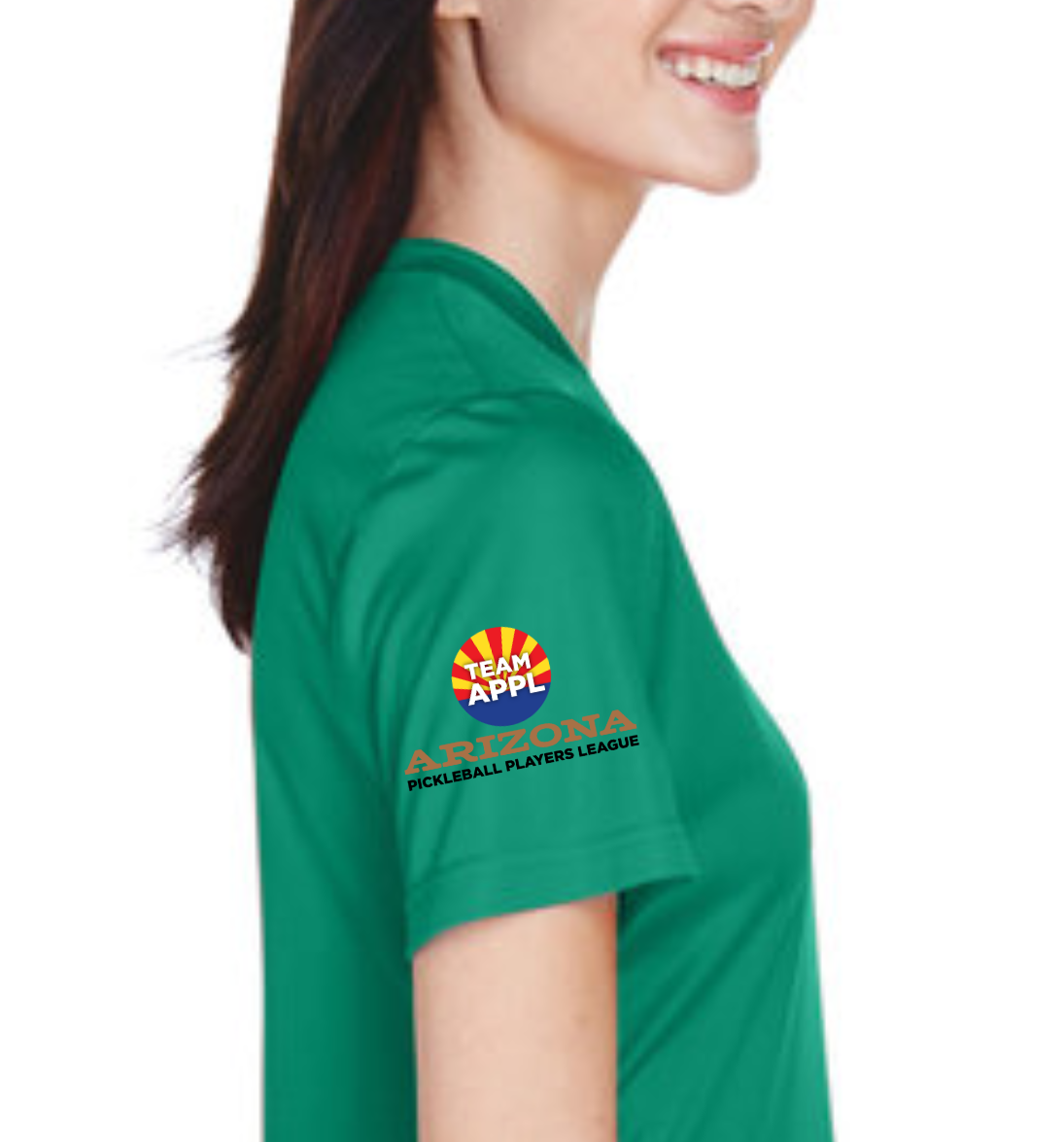 Women's SHORT Sleeve CREW Neck  - Arizona Pickleball Players League