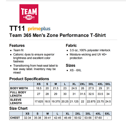 Men's SHORT Sleeve - Arizona Pickleball Players League