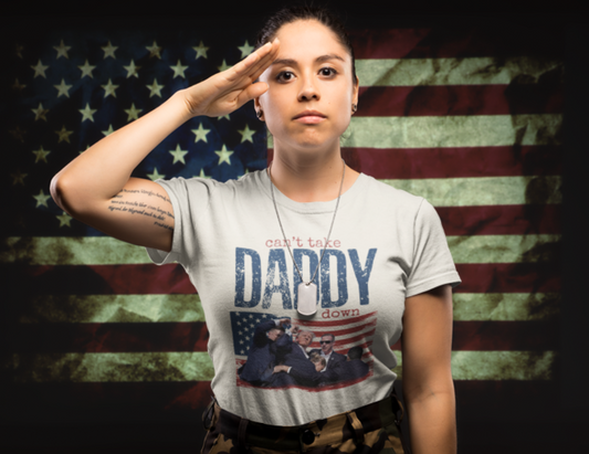 Can't Take Daddy Down, Trump Shot Shirt