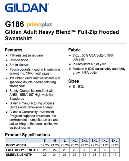 Unisex Custom Zip Up Hoodies