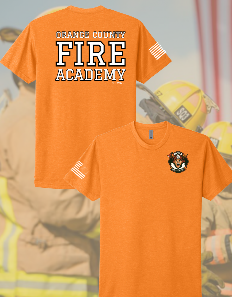 Orange County Fire Academy Off Duty Shirts
