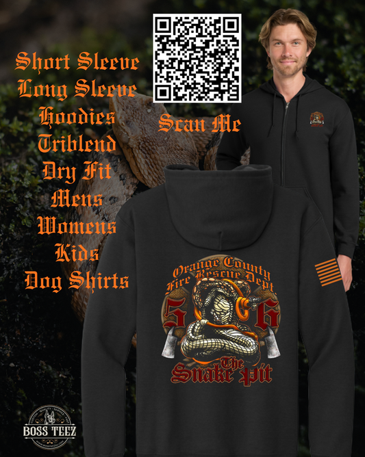 Station 56 - Snake Pit HOODIES