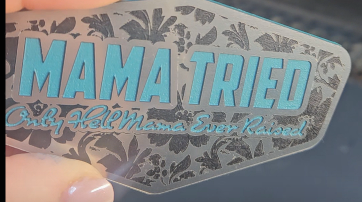 Mama Tried - Only Hell Mama Ever Raised Patch ONLY