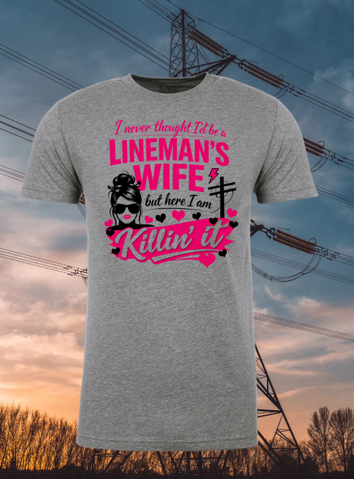 Lineman's Wife Killin it