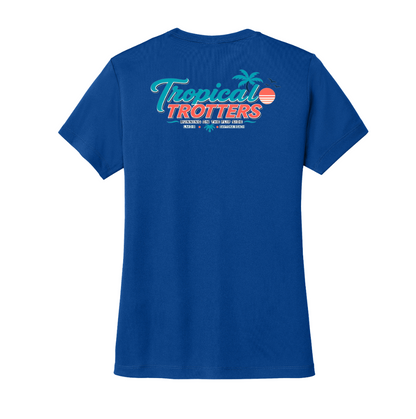 Short Sleeve Women's CREW Neck - Tropical Trotters