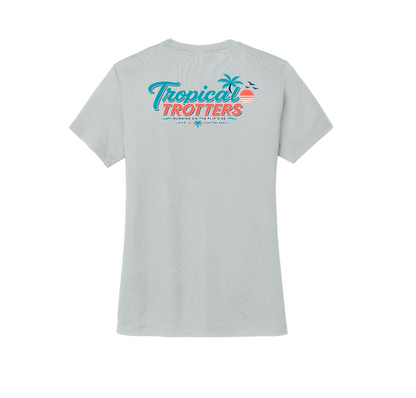 Short Sleeve Women's CREW Neck - Tropical Trotters