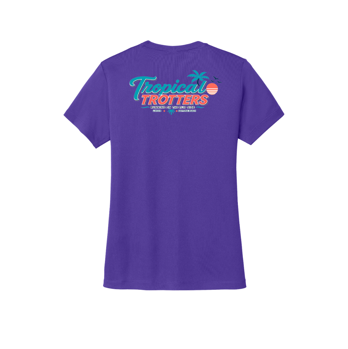 Short Sleeve Women's CREW Neck - Tropical Trotters