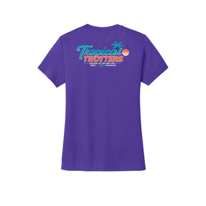 Short Sleeve Women's CREW Neck - Tropical Trotters