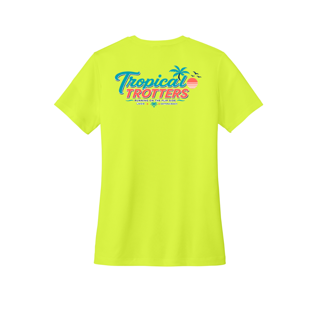 Short Sleeve Women's CREW Neck - Tropical Trotters