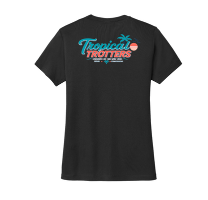 Short Sleeve Women's CREW Neck - Tropical Trotters