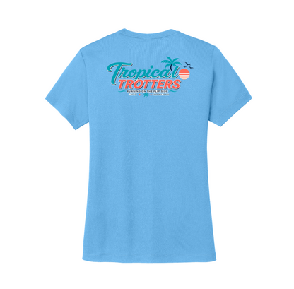 Short Sleeve Women's CREW Neck - Tropical Trotters