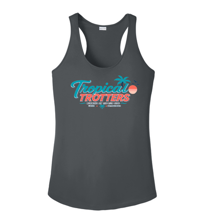 Tank Top Racerback Women's- Tropical Trotters
