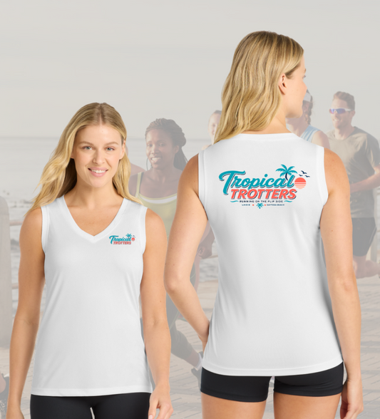 Muscle Tank Top Women's- Tropical Trotters
