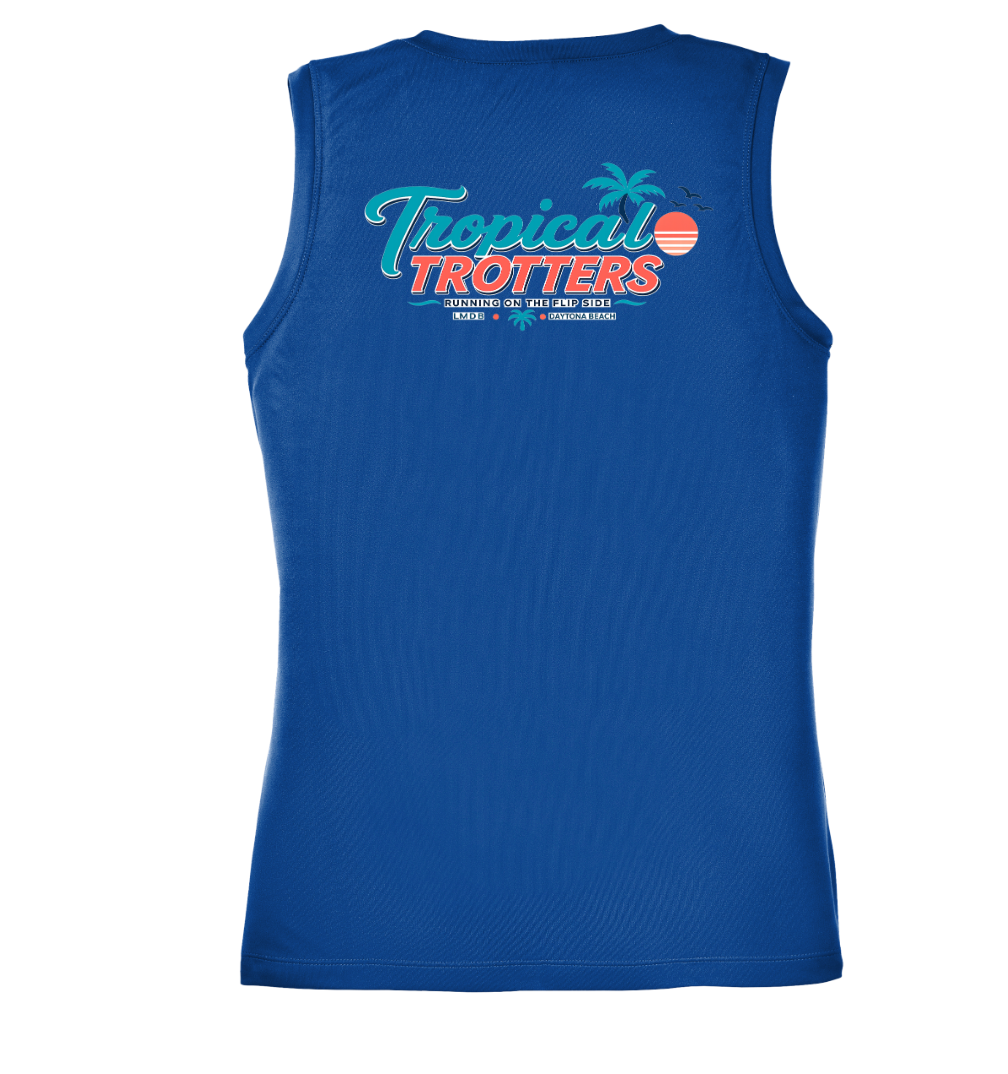 Muscle Tank Top Women's- Tropical Trotters