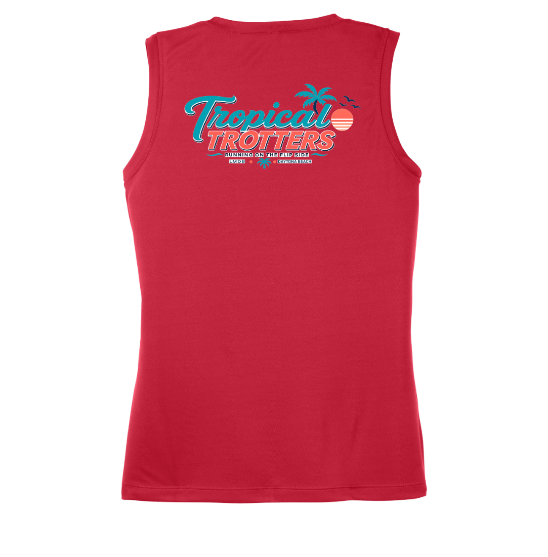 Muscle Tank Top Women's- Tropical Trotters