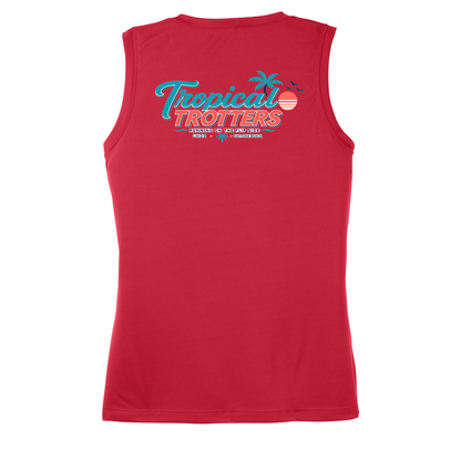 Muscle Tank Top Women's- Tropical Trotters
