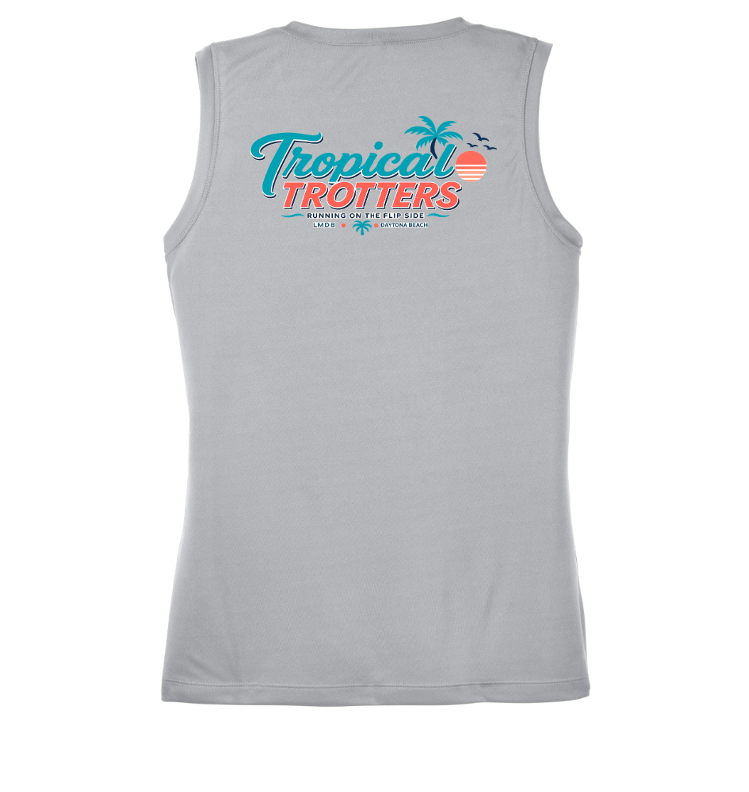 Muscle Tank Top Women's- Tropical Trotters