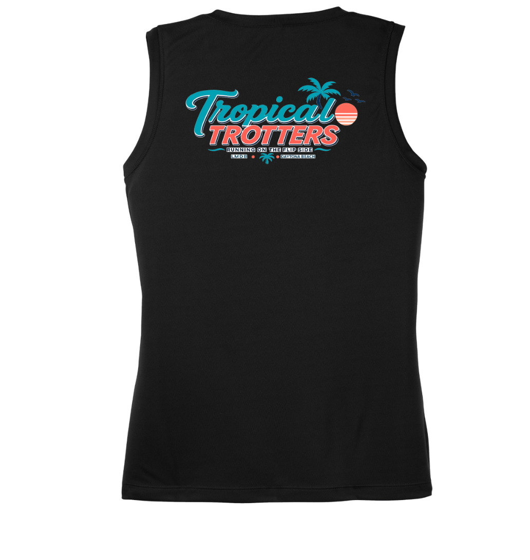 Muscle Tank Top Women's- Tropical Trotters