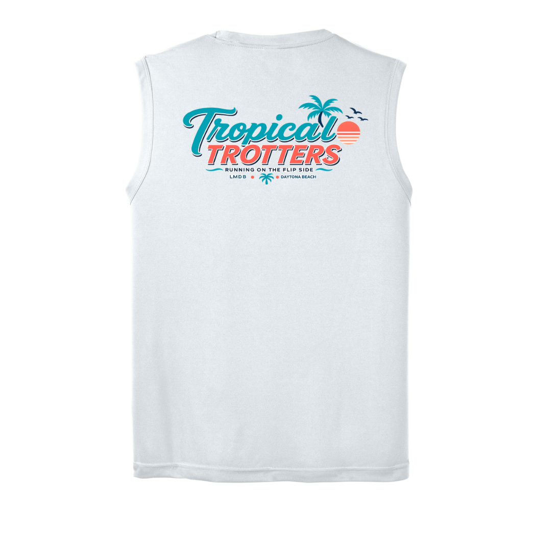 Muscle Tank Top Men's- Tropical Trotters