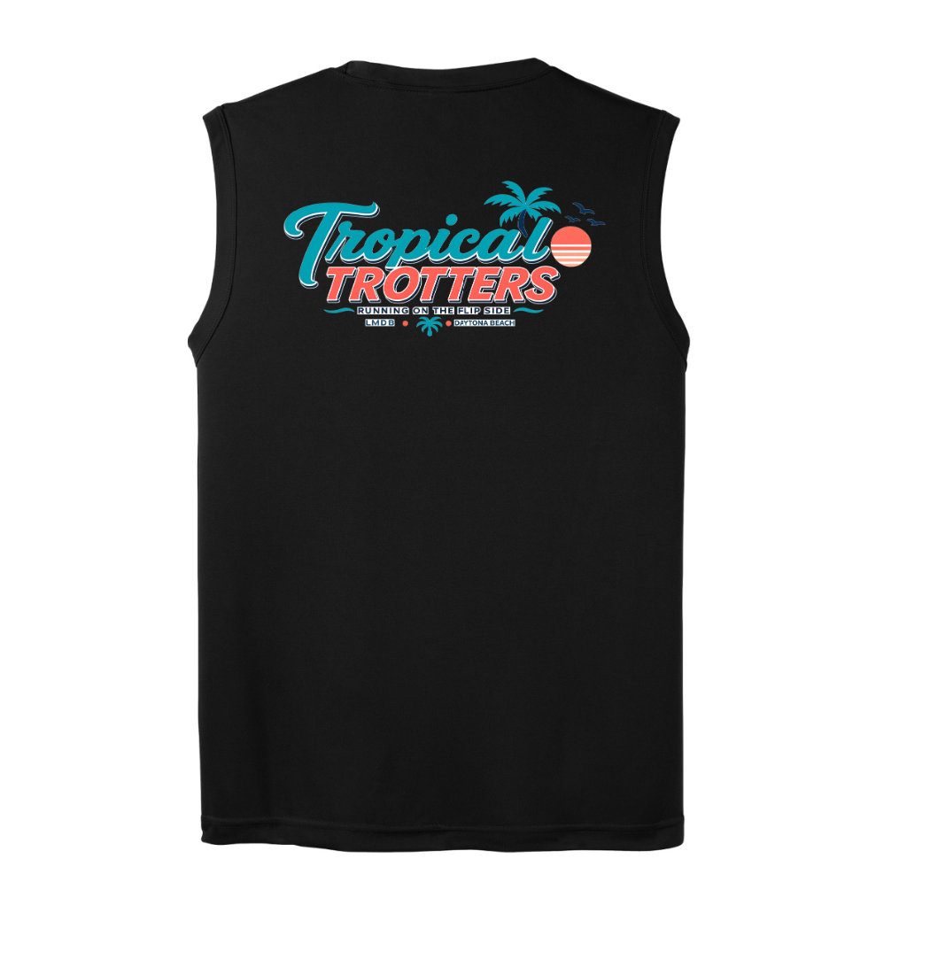 Muscle Tank Top Men's- Tropical Trotters