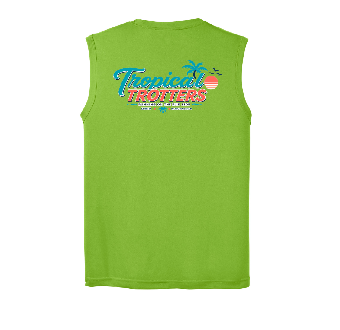 Muscle Tank Top Men's- Tropical Trotters