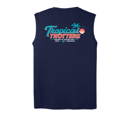 Muscle Tank Top Men's- Tropical Trotters