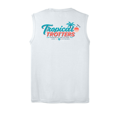 Muscle Tank Top Men's- Tropical Trotters