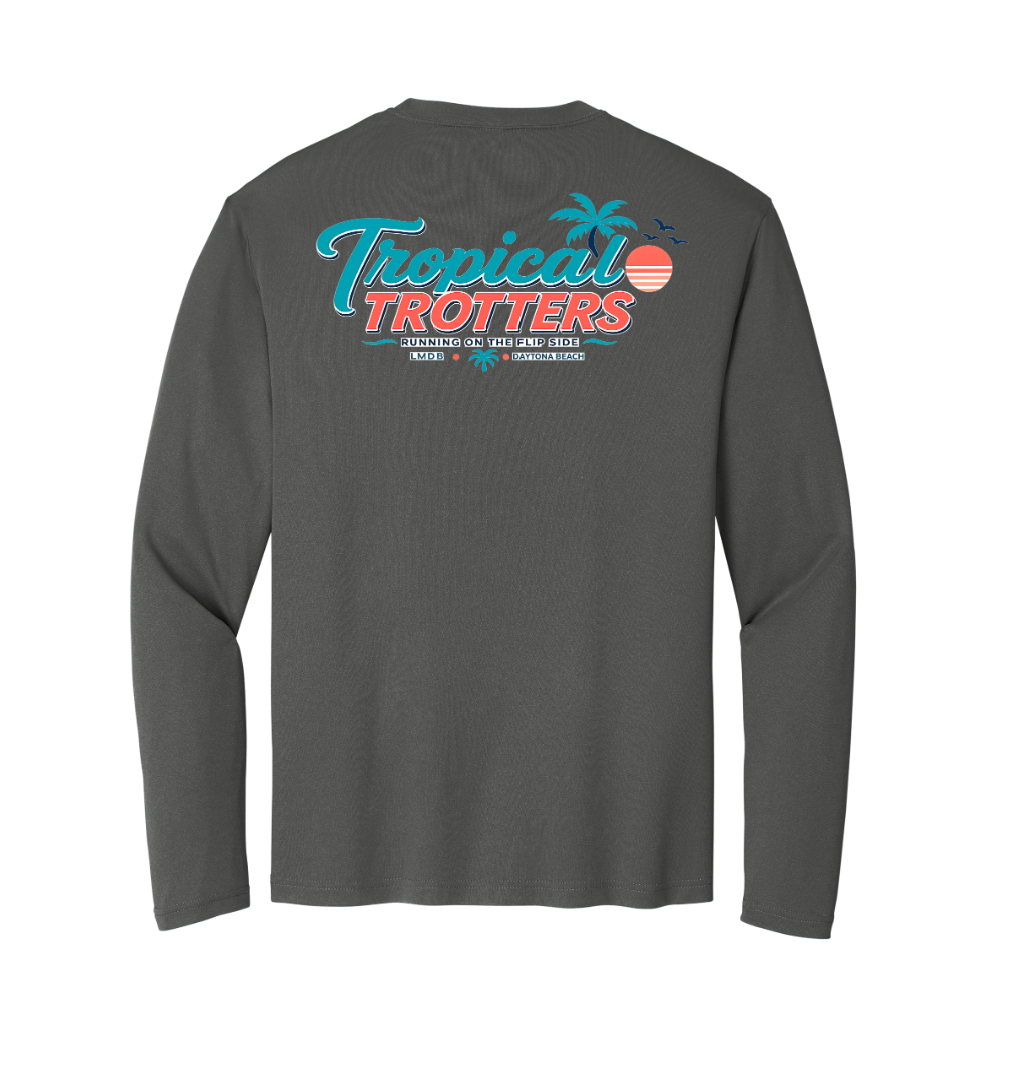 LONG Sleeve Women's V-neck - Tropical Trotters