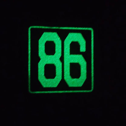Fire Department Custom Glow in the Dark Helmet Identifier