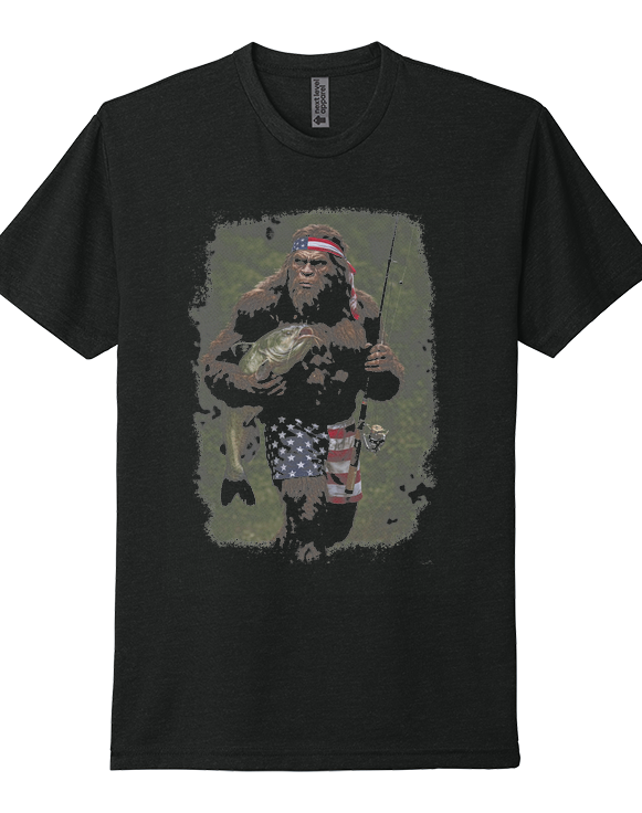 Bigfoot Fishing 4th of July