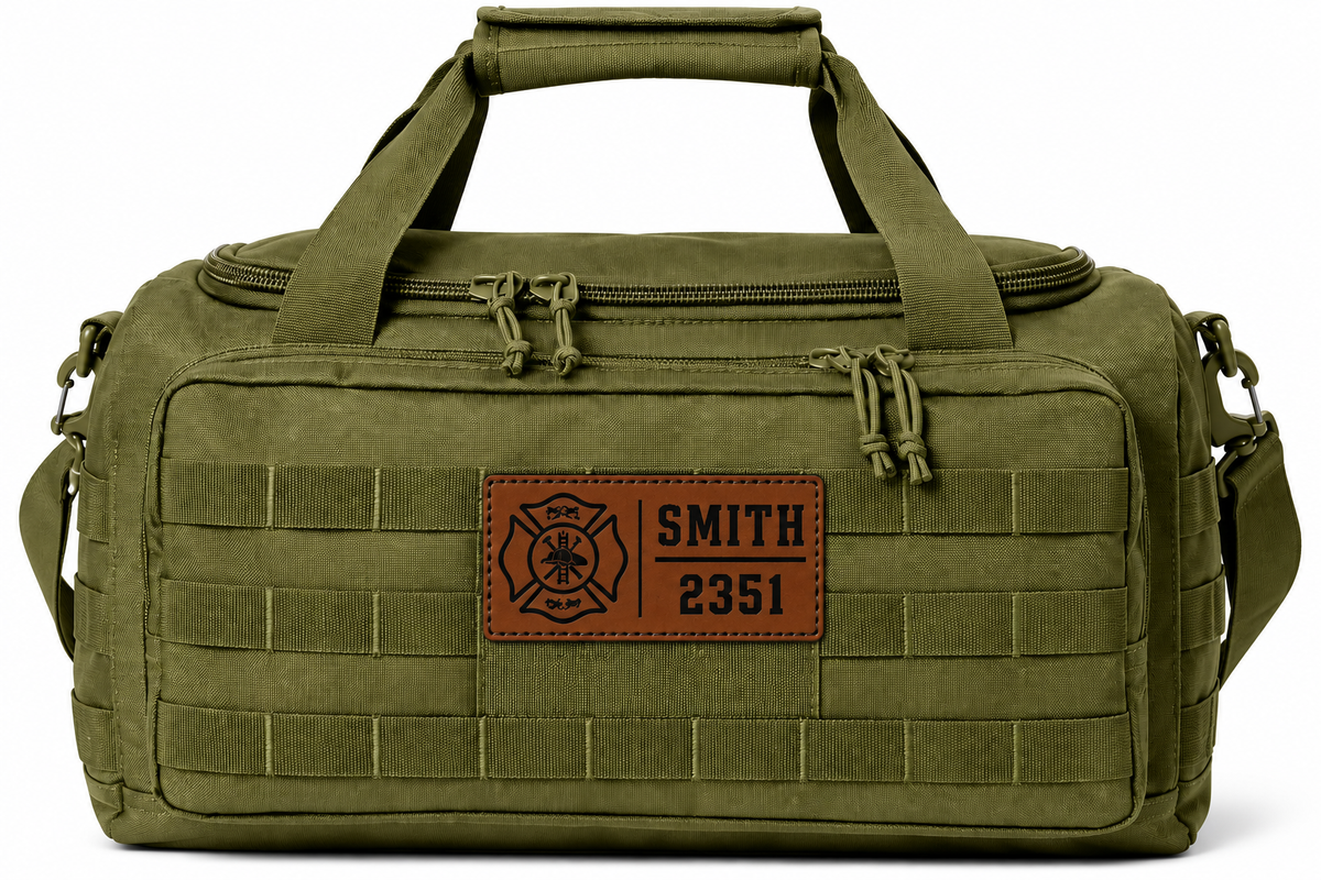 Tactical Go Bag with Custom Patch