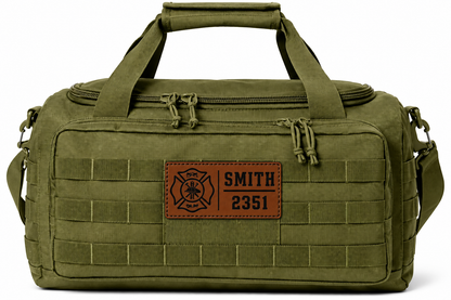 Tactical Go Bag with Custom Patch