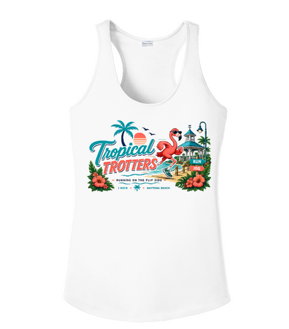 Tank Top Racerback Flamingo Women's - Tropical Trotters