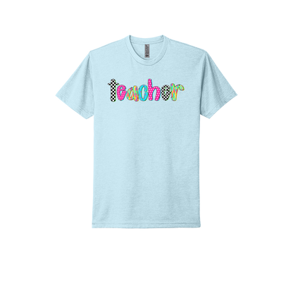Teacher Neon & Checkered