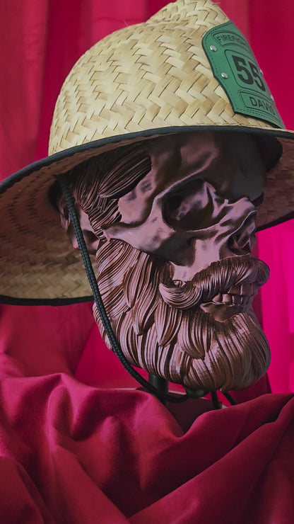 Firefighter Straw Helmet - Hat